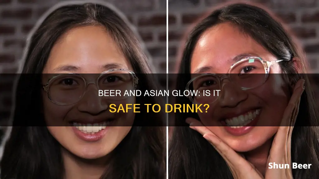 can you drink beer when you have asian glow