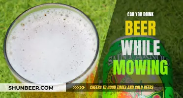 Mowing and Drinking Beer: Is it Safe?