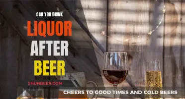 Liquor After Beer: Is It Safe?