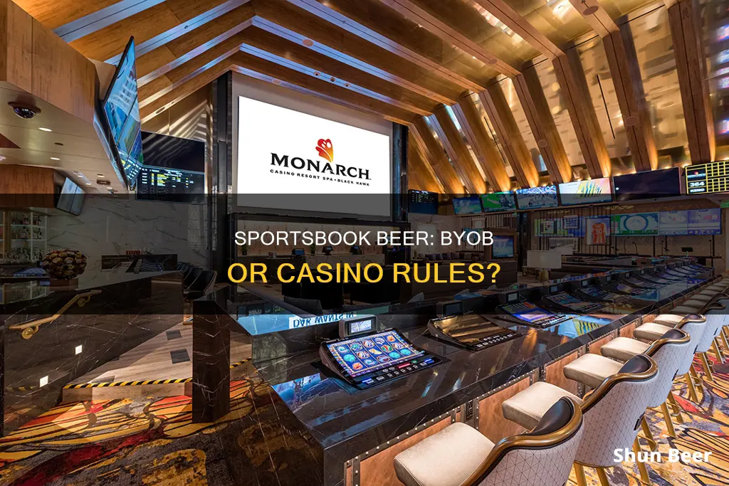 can you drink your own beer in a casino sportsbook