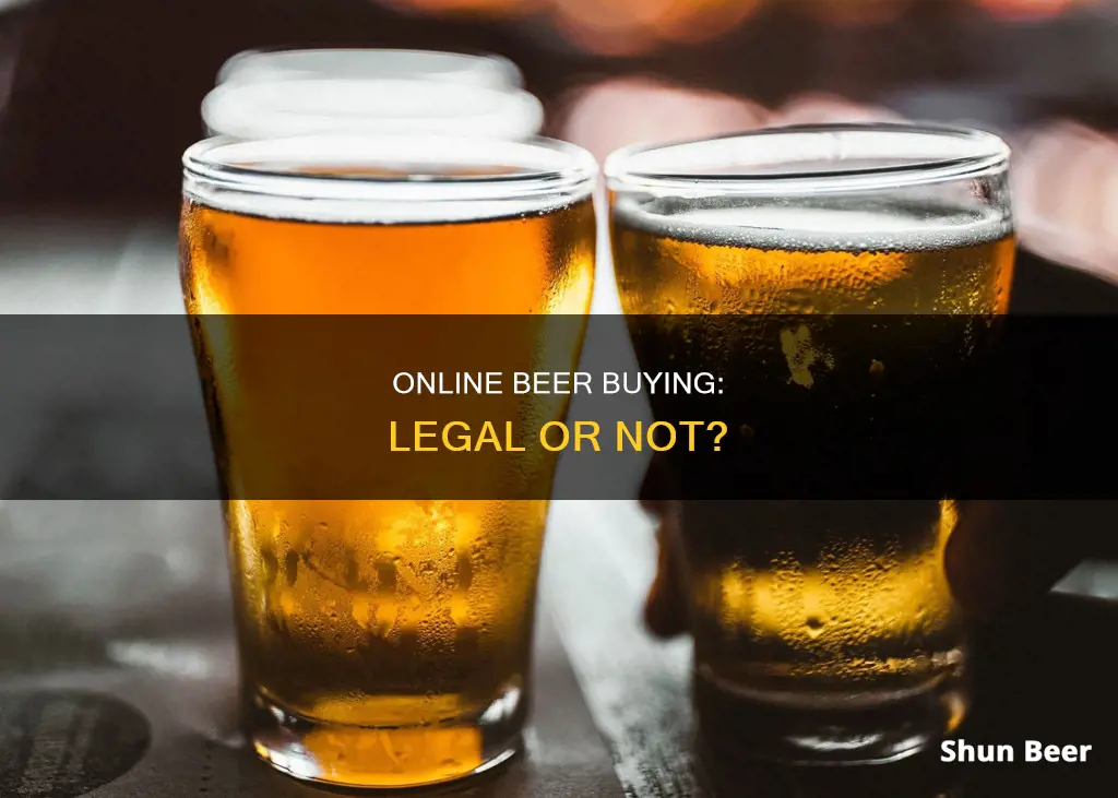 can you legally buy beer on the internet