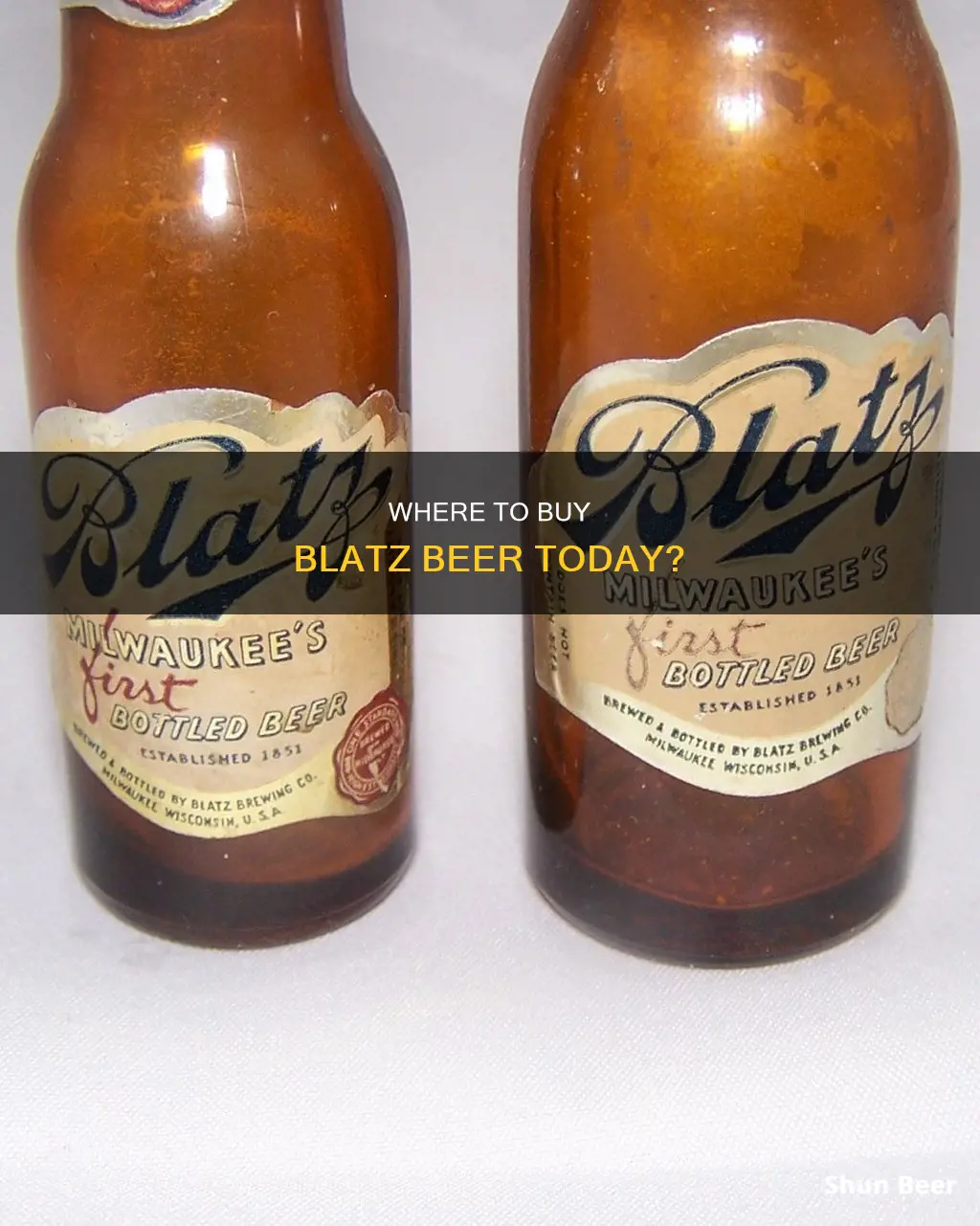 can you stil buy blatz beer