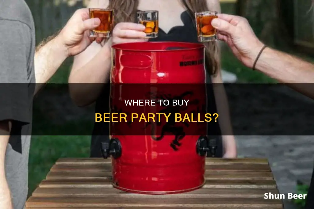 can you still buy beer party balls