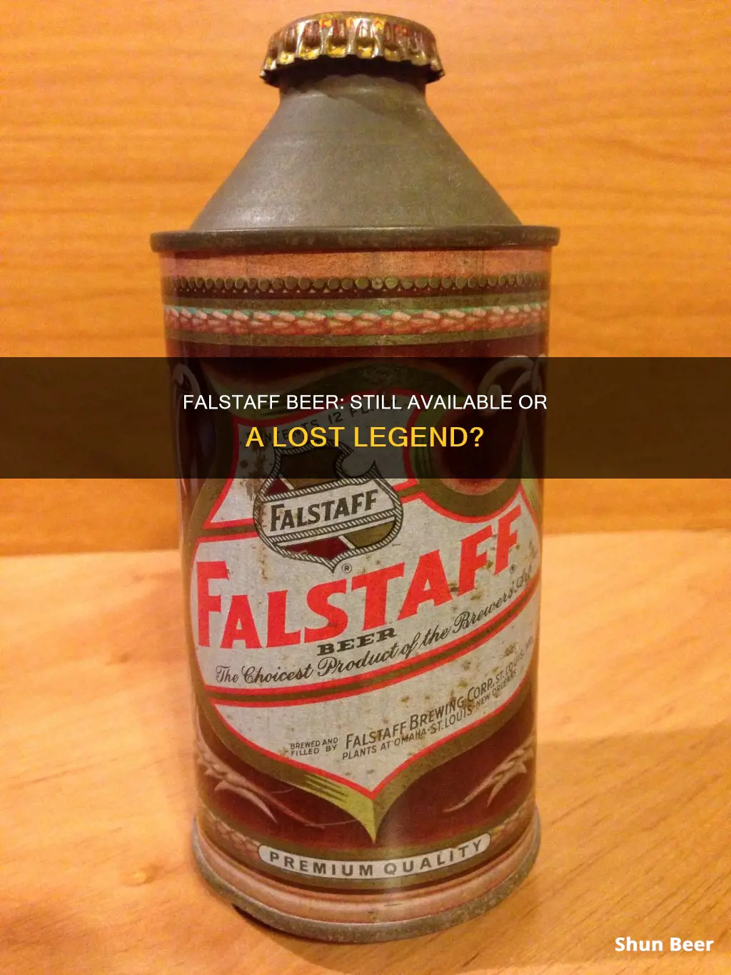 can you still buy falstaff beer