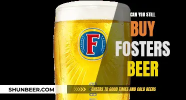 Fosters Beer: Still Available or a Thing of Past?