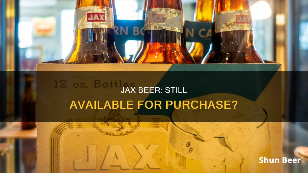 can you still buy jax beer