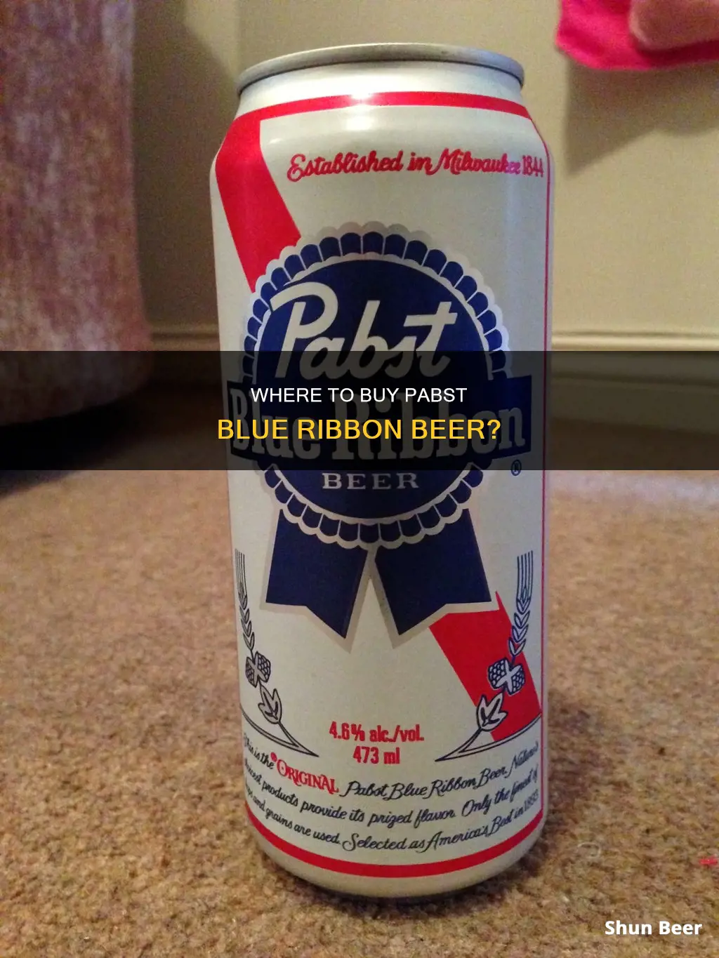 can you still buy pabst blue ribbon beer