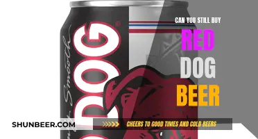 Red Dog Beer: Still Available for Purchase?