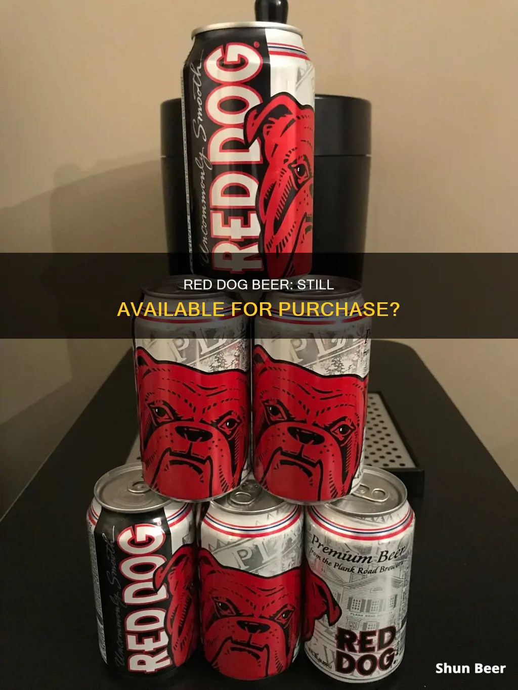 can you still buy red dog beer