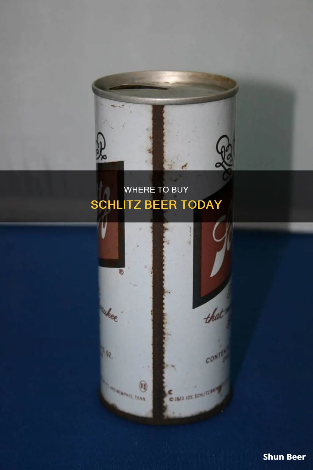 can you still buy schlitz beer