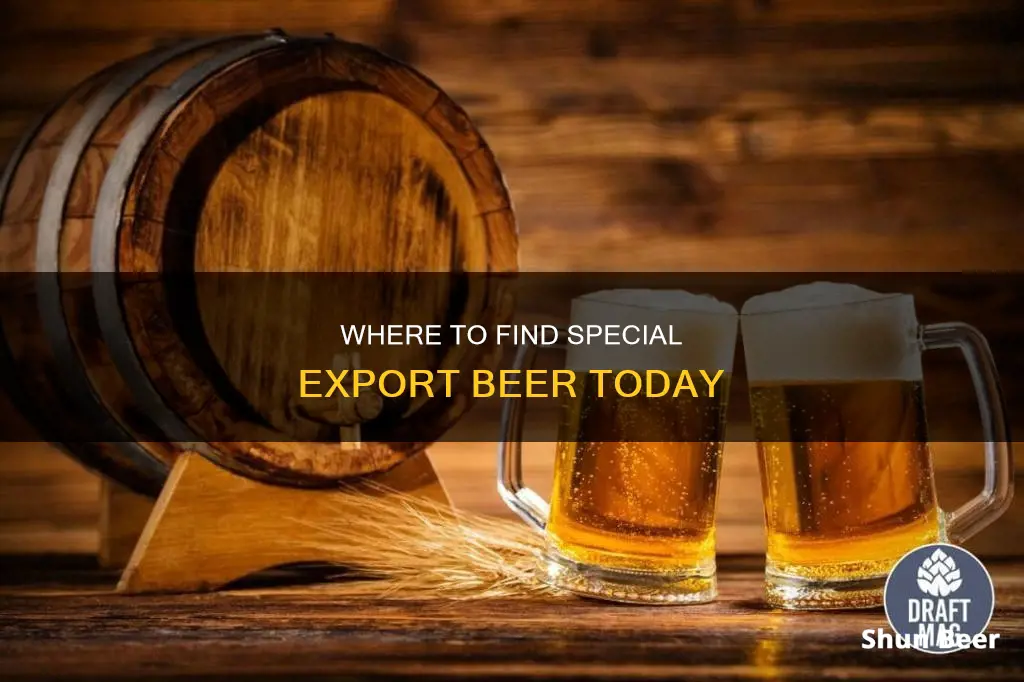 can you still buy special export beer