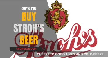 Stroh's Beer: Where to Buy and Its History