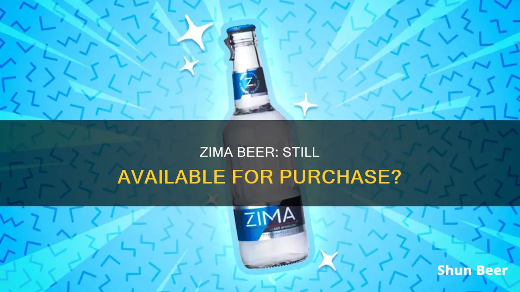 can you still buy zima beer