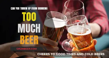 Beer Overindulgence: Can It Make You Throw Up?