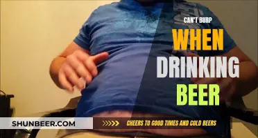 Why Drinking Beer Makes It Hard to Burp