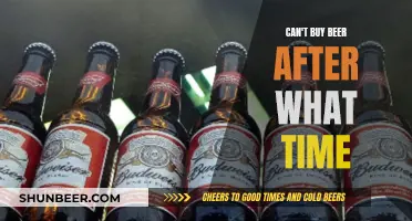 Beer Buying: Time Limits and Legal Restrictions