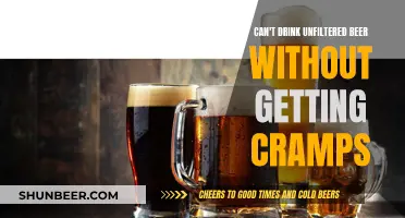 Cramps After Drinking Unfiltered Beer: What's the Deal?