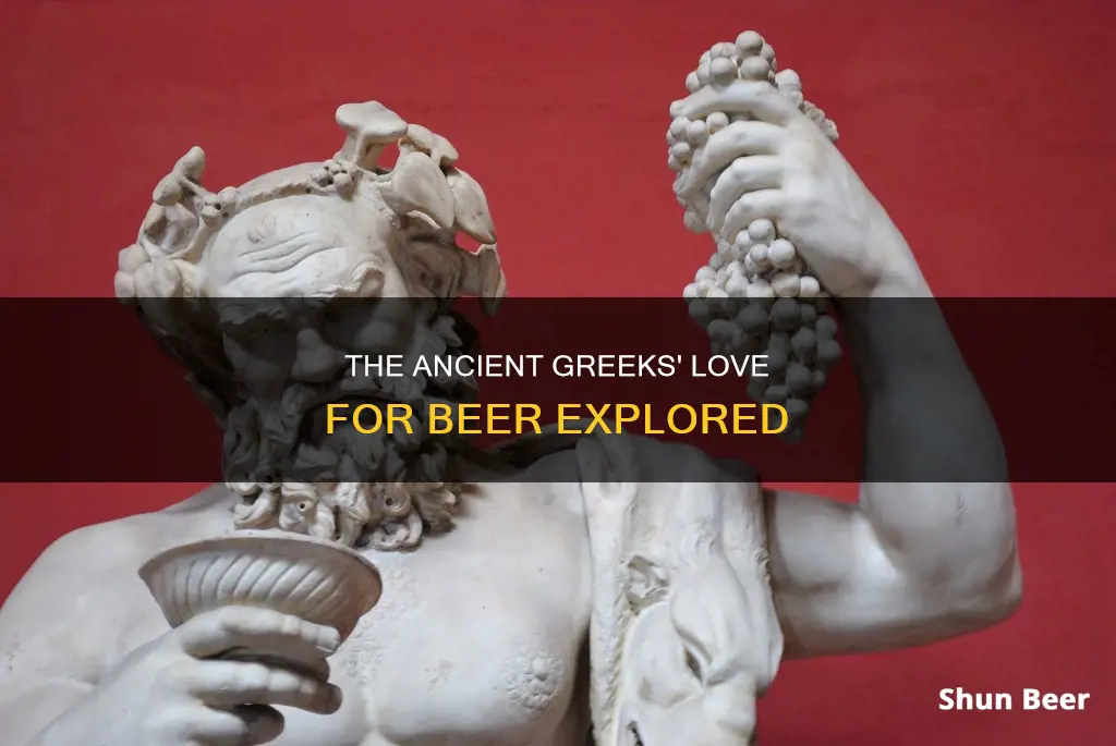 did ancient greece drink beer