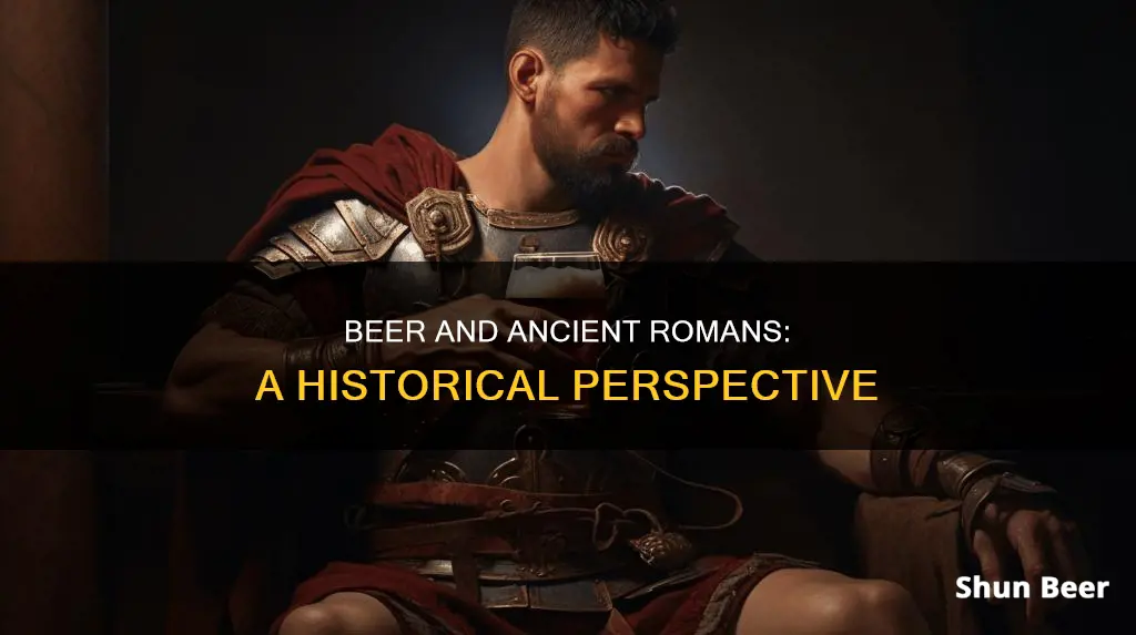 did ancient romans drink beer