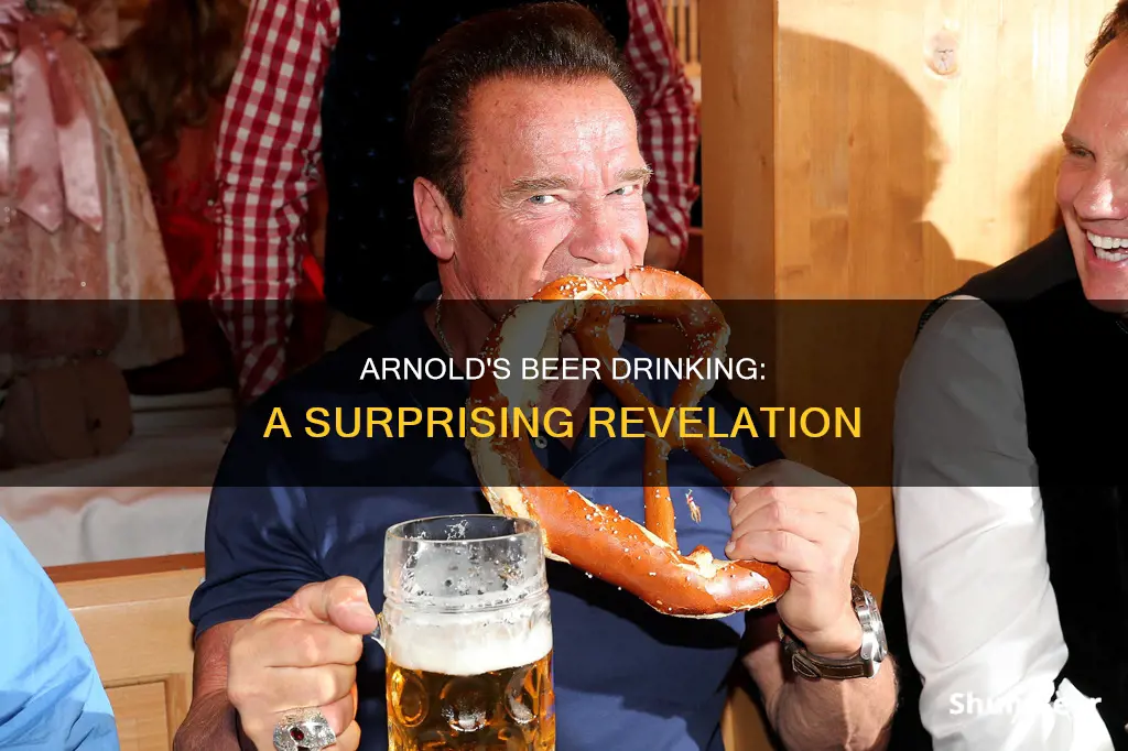 did arnold drink beer