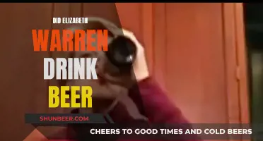 Elizabeth Warren's Beer: Did She Drink?