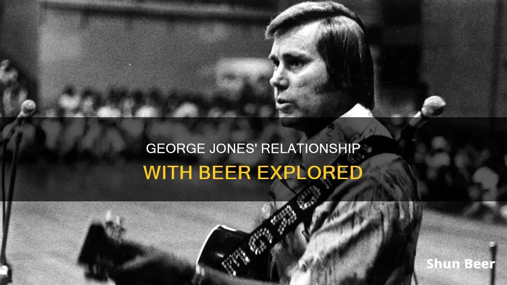 did george jones drink beer