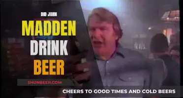 John Madden's Relationship with Beer