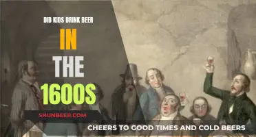 Beer-Drinking Children: A Historical Perspective from the 1600s