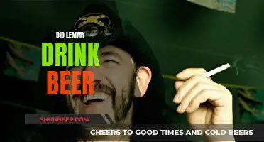 Lemmy Kilmister's Unquenchable Thirst for Beer