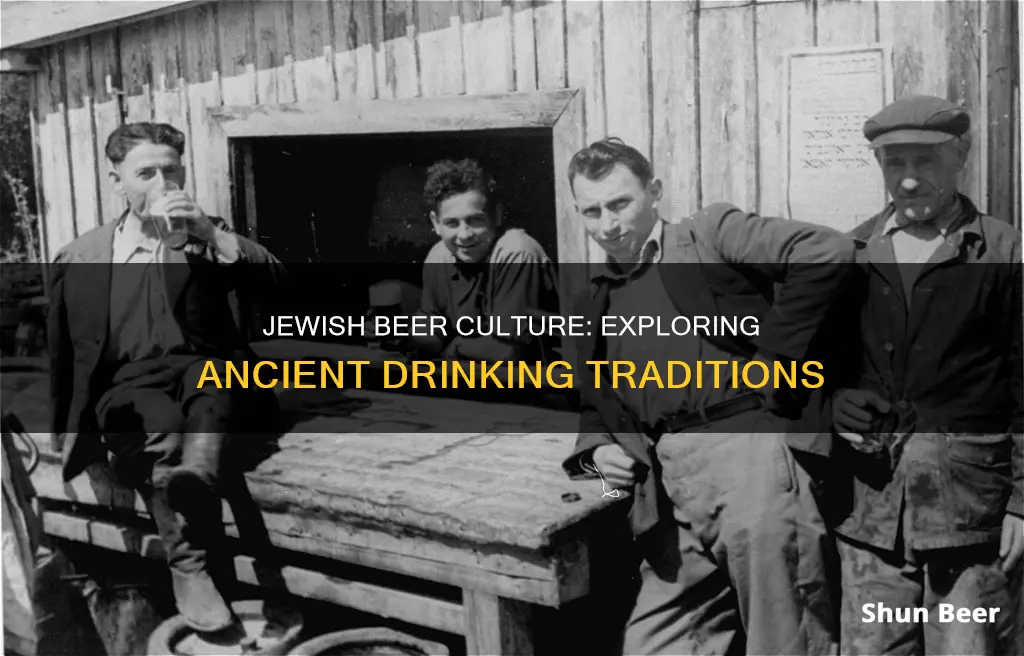 did the jewish drink beer