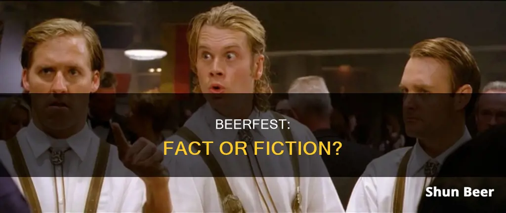 did they actually drink beer in beerfest