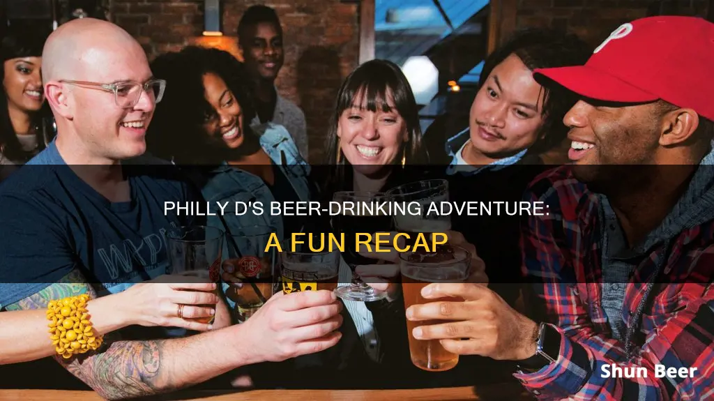 did they drink the beer philly d