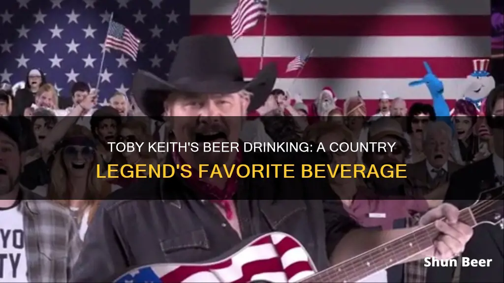 did toby keith drink beer