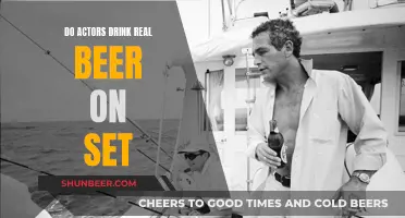 Do Actors Drink Real Beer While Filming?