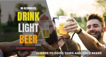 Light Beer: A Safe Haven for Alcoholics?