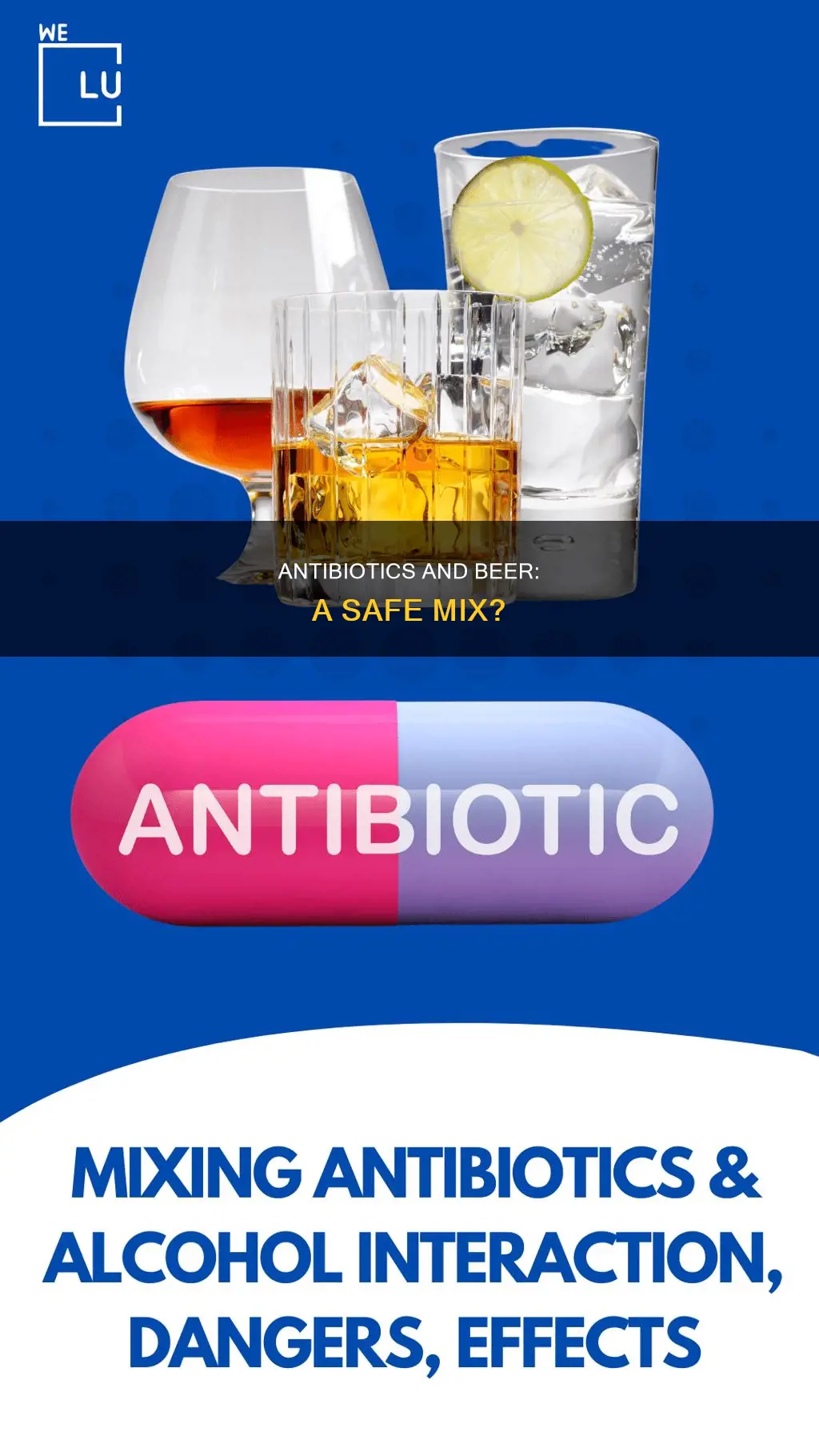 do antibiotics for uti work with beer