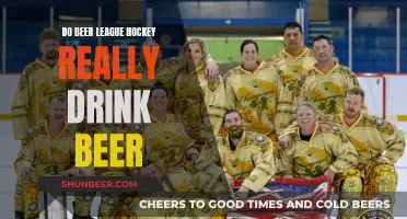 Beer League Hockey: Is It Just About Beer?