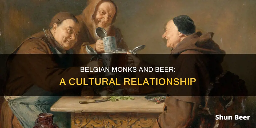 do belgian monks drink beer