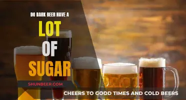 Dark Beer's Sweet Secret: Sugar Content Surprise