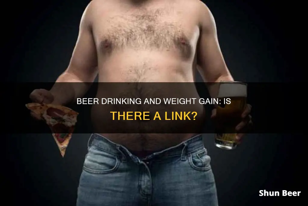 do drinking beer cause weight gain