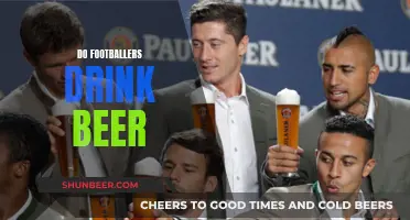 Footballers and Beer: Is It a Common Combination?