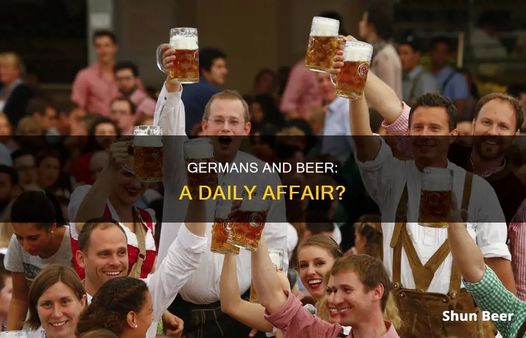 do german drink beer everyday