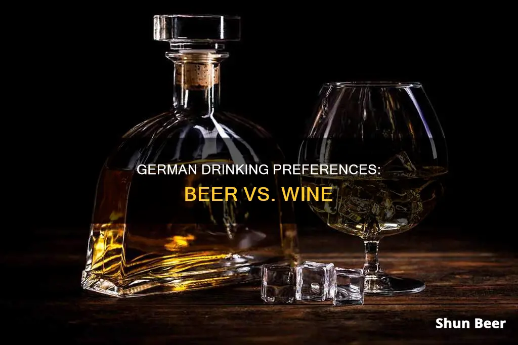 do germans drink more wine or beer