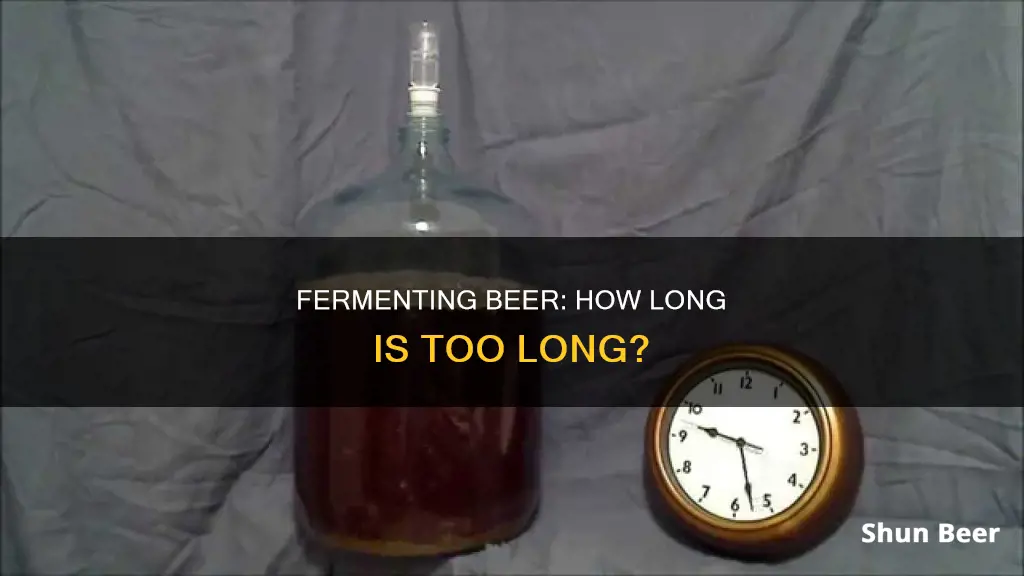 do i have to leave beer ferment for 2 weeks