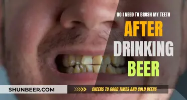 Brushing Teeth After Beer: Necessary or Not?