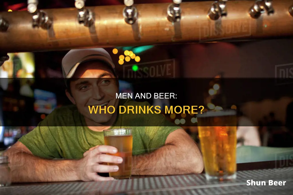 do men drink more beer