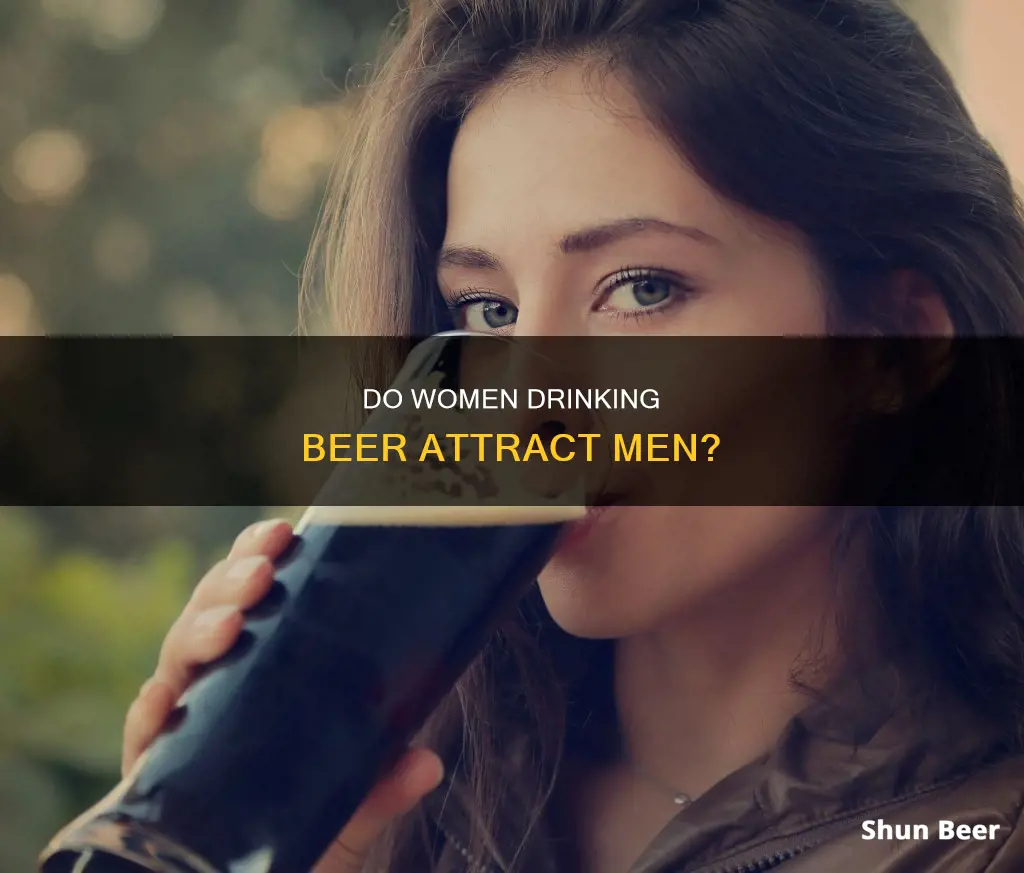 do men like women drink beer