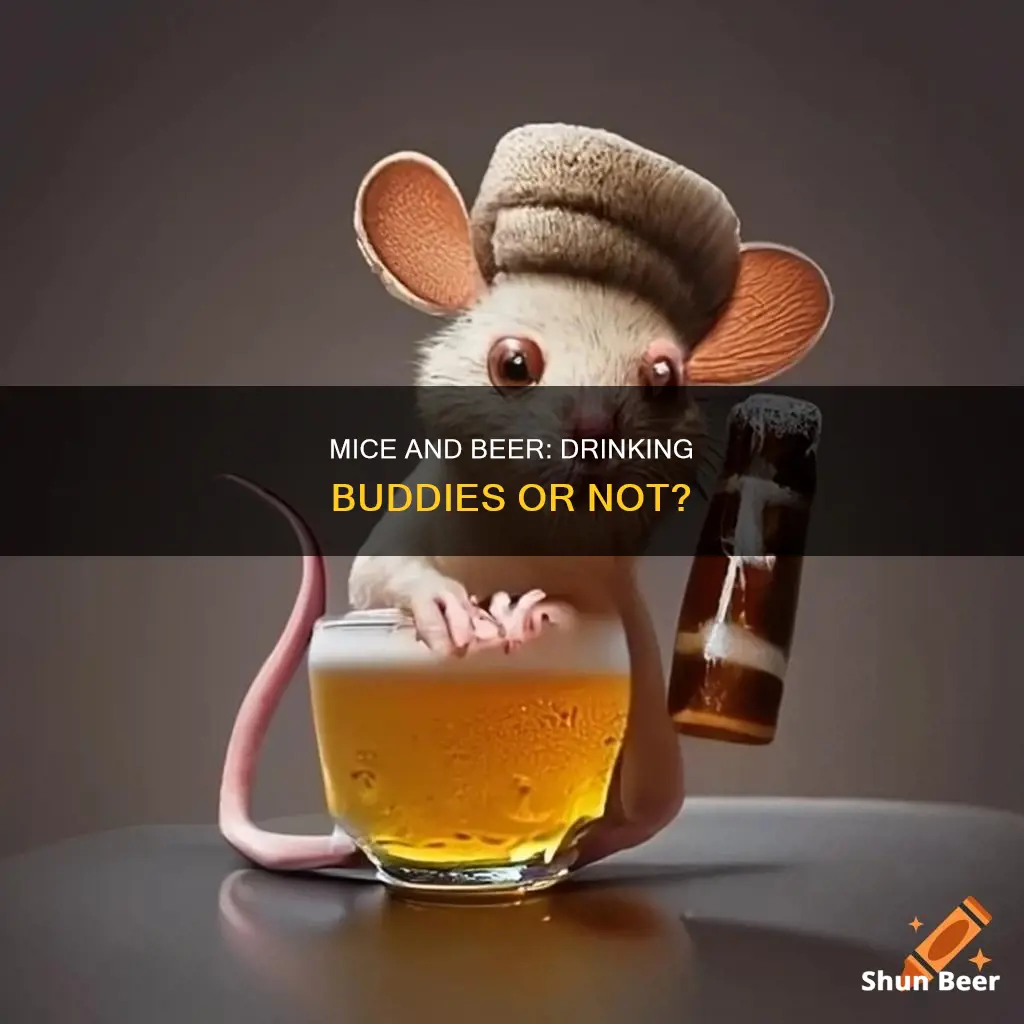 do mice drink beer