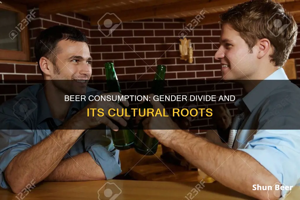 do more men drink beer than women