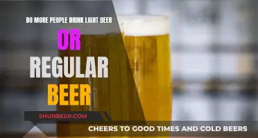 Light Beer vs Regular Beer: Which is More Popular?